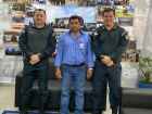 Reforço na Segurança: Comandante do 5º Batalhão de Polícia Militar se reúne com Presidente da Associação Comercial de Coxim
