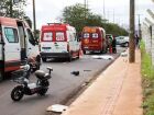 Motociclista perde capacete e morre em acidente com bicicleta elétrica