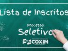 Prefeitura de Coxim divulga lista de candidatos inscritos no Processo Seletivo Simplificado nº 001/2025