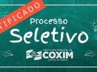 Prefeitura Municipal de Coxim retifica edital do Processo Seletivo Simplificado nº 001/2025