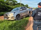 Adolescente de 15 anos é apreendido em Coxim conduzindo caminhonete furtada em Cuiabá/MT