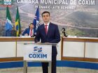 Luiz Eduardo é eleito presidente da Câmara de Vereadores de Coxim 
