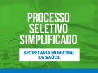 Prefeitura de Sonora lança inscrição para seletivo da saúde com salário de até R$13 mil