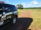Polícia Civil em Coxim apreende arma de fogo e aparelhos celulares de suspeitos de cometimento de crimes sexuais