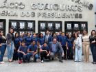 Gerson Claro recebe alunos de Iguatemi e anuncia R$ 80 mil para escola estadual