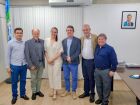 Luiz Eduardo reforça compromisso com a saúde pública de Coxim e leva demandas ao Governo do Estado