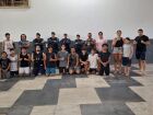 Polícia Militar em Coxim realiza palestra em projeto social de Muay Thai 