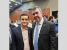 Presidente da Câmara de Coxim, Luiz Eduardo, celebra a vinda do Governador Eduardo Riedel ao Progressistas