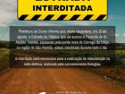 Estrada da Taboca em Coxim estará interditada nesta sexta-feira