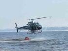 Helicóptero de MS é utilizado no combate aos incêndios florestais no Amazonas