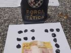 Polícia Militar em Coxim prende dois por tráfico de drogas e desarticula 