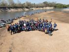 Remada das Monções reúne dezenas de caiaqueiros para celebrar as belezas do Rio Taquari em Coxim