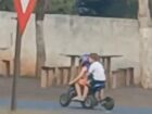 Crianças são flagradas dirigindo quadriciclo na BR-163 em MS