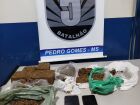 Mais de 3 kg de maconha são apreendidos com jovens em ônibus coletivo em Pedro Gomes