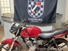 Motocicleta furtada é recuperada pela Polícia Militar em Coxim após denúncia em grupo de WhatsApp 
