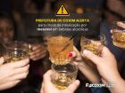 Prefeitura de Coxim alerta para riscos da intoxicação por metanol em bebidas alcoólicas