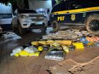 Dois homens de Coxim são presos pela PRF com mais de 47 kg de drogas na BR-163 em Rio Verde de MT/MS