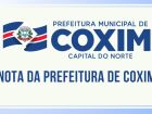 Nota Oficial da Prefeitura de Coxim sobre o acidente evolvendo ônibus escolar