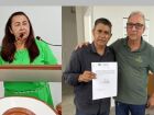 Vereadora Lúcia da AAVC celebra assinatura da Ordem de Serviço para construção da Capela Mortuária de Coxim