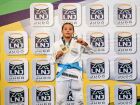 Talento de Coxim: Adélia Moraes, de 9 anos, se prepara para disputar o Mundial No-Gi de Jiu-Jitsu