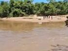 Corpo de rapaz é encontrado às margens do Rio Coxim após ser levado por correnteza