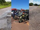 Colisão frontal entre carros mata engenheiro em MS 
