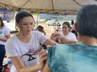 Prefeitura de Coxim realização ação de vacinação contra a gripe nesta sexta-feira, 29 de maio, na Praça João Ferreira de Albuquerque 