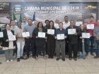 Presidentes de bairros de Coxim tomam posse  com foco em representatividade comunitária 