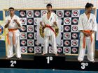 Atletas do Top Fight de Coxim conquistam medalhas e cinturão em competição estadual de karatê