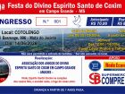 Com ônibus saindo de Coxim, Festa do Divino Espírito Santo acontece em Campo Grande no dia 14 de junho