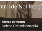 'Misantropi4': celulares em MS disparam alerta de risco extremo após invasão no sistema da Defesa Civil
