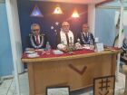 Loja Maçônica Vigilantes do Taquari em Coxim reconduz Venerável Mestre para a gestão 2026/2027