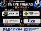 Campeonato Entre Firmas de Coxim define os semifinalistas de 2026