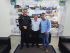 Executivo municipal e novo comando da PM reforçam parceria por mais segurança em Coxim