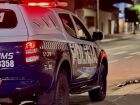 Em Coxim, motorista sem CNH é levado à delegacia após fugir de acidente e alegar falha nos freios do veículo 