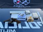 Polícia Militar prende autor por tráfico de drogas e apreende arma de fogo e mais de um quilo de entorpecentes em Coxim
