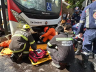 Motociclista morre após ser arrastada e ficar presa embaixo de ônibus em MS