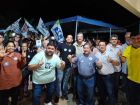 Grande mobilização reúne lideranças e centenas de pessoas em apoio à reeleição de Dagoberto Nogueira em Coxim