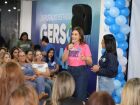 Reunião organizada por Kátia Claro contou com a participação da primeira-dama Mônica Riedel e abriu espaço para troca de experiências sobre política