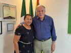 Lúcia da AAVC busca assegurar recursos para pavimentação do bairro Lagoa Dourada em Coxim, independente do resultado das eleições 2026