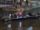 Bombeiros buscam homem que desapareceu nas águas do Rio Taquari em Coxim 