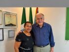 Lúcia da AAVC busca assegurar recursos para pavimentação do bairro Lagoa Dourada em Coxim, independente do resultado das eleições 2026