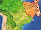 Mapa com um burro sobre o Nordeste gera polêmica entre prefeitos de MS 