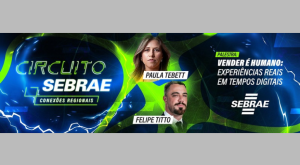 Conexões Regionais: Sebrae leva palestras sobre vendas no digital com Felipe Titto e Paula Tebett para cinco municípios de MS
