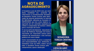 Nota de Agradecimento