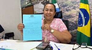 Vereadora Lúcia da AAVC lamenta reprovação de requerimento apresentado na Câmara Municipal de Coxim