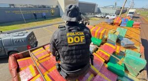 Com mais de 196 toneladas, DOF tem a 2&ordf; maior apreens&atilde;o de drogas da hist&oacute;ria em MS