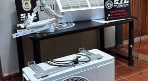 Homem &eacute; preso por furtar ar-condicionado de unidade de sa&uacute;de e instalar em casa em MS