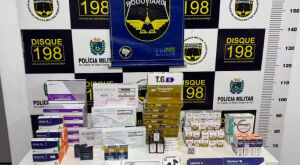 Pol&iacute;cia Rodovi&aacute;ria apreende medicamentos e eletr&ocirc;nicos avaliados em R$ 130 mil em Ponta Por&atilde;