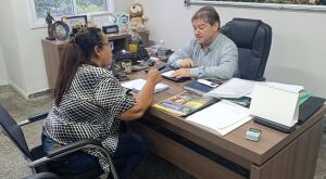 Di&aacute;logo entre vereadora L&uacute;cia da AAVC e prefeito Edilson Magro fortalece a&ccedil;&otilde;es em benef&iacute;cio da popula&ccedil;&atilde;o de Coxim